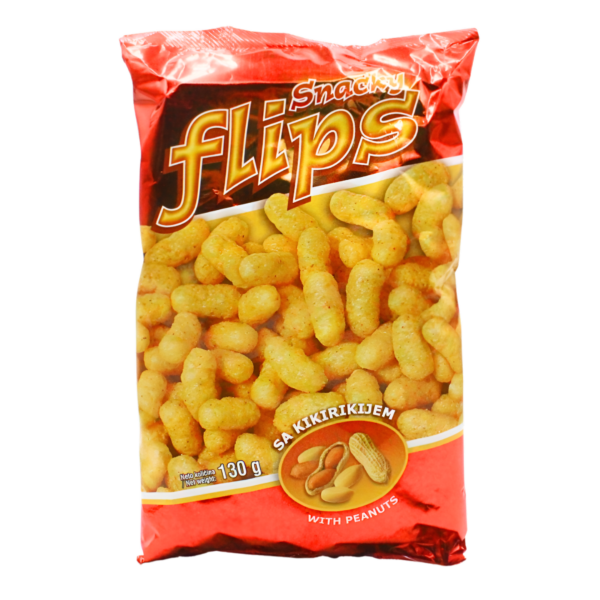 Smoki sa kikirikijem Flips 130g Vispak