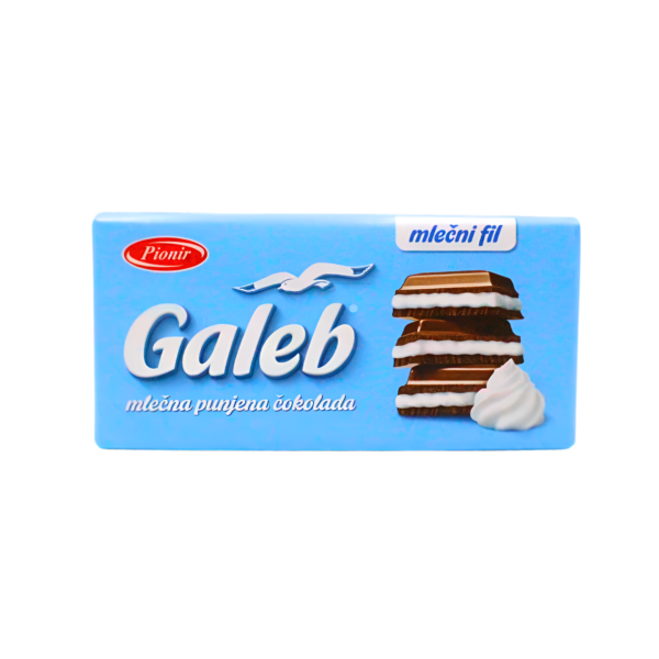 Čokolada Galeb mliječni fil 80g