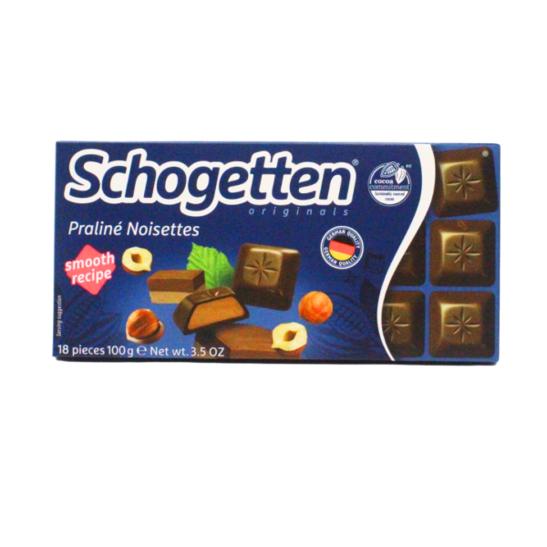 Čokolada Schogetten noisette 100g