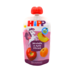 Hippis Bio kašica u vrećici-šljiva,jabuka i breskva 12+mj.100g
