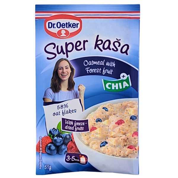 Super kaša šumsko voće 51g Dr.Oetker