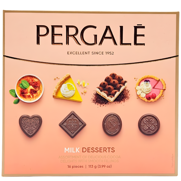 Pergale milk dessert bombonjera 113 g